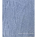 Warp knitted plain cotton terry cloth